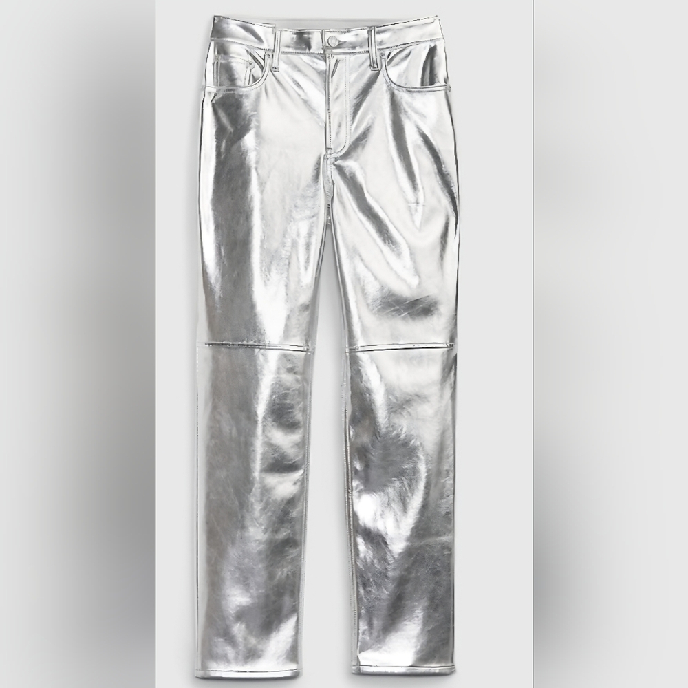 GAP Women's Silver Straight Leg Jeans